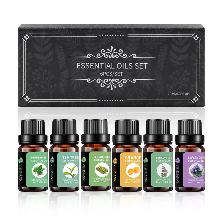 2 Aromatic Humidifiers & Essential Oils Set