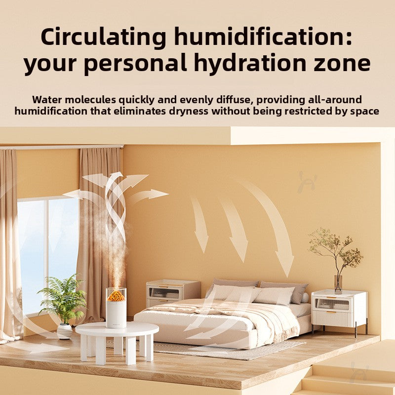 Mini Volcano Humidifier with Aromatherapy