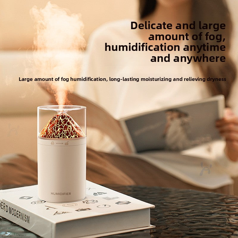 Mini Volcano Humidifier with Aromatherapy