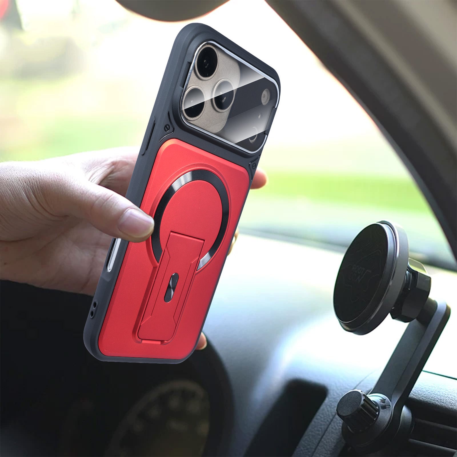 Magnetic Phone Case with Stand