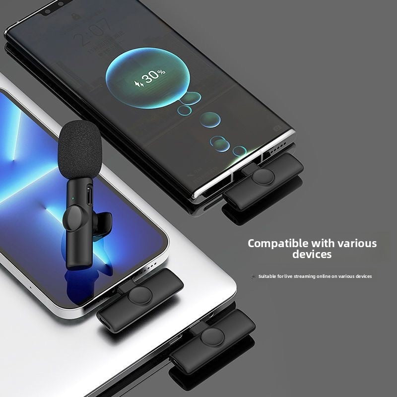 K11 Mini Wireless Lavalier Microphone