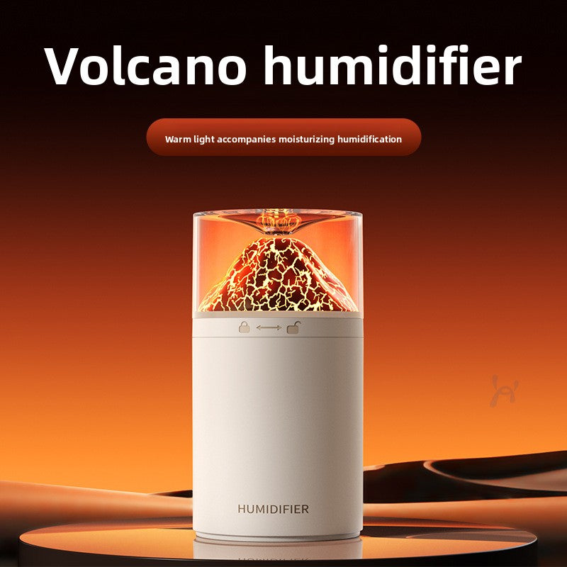 Mini Volcano Humidifier with Aromatherapy