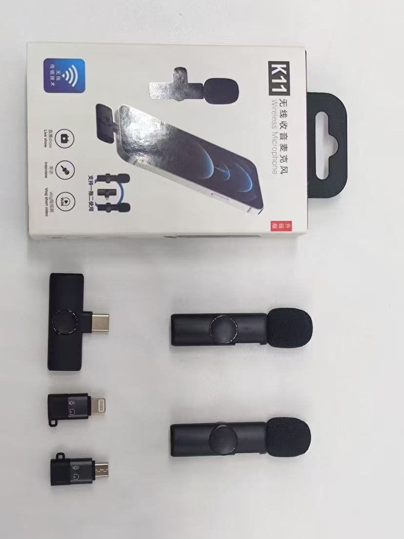 K11 Mini Wireless Lavalier Microphone