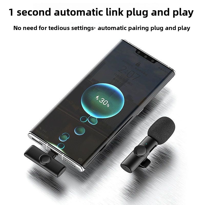K11 Mini Wireless Lavalier Microphone