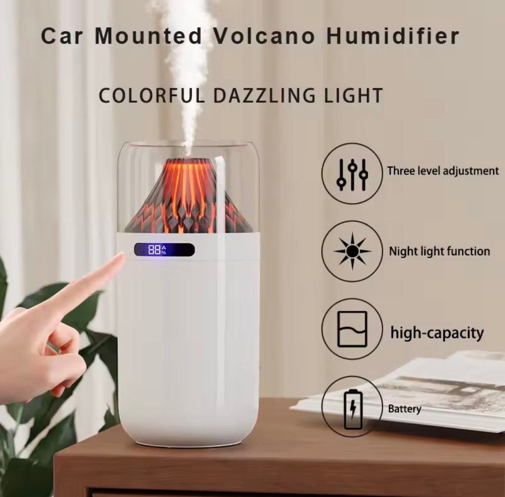 2 Aromatic Humidifiers & Essential Oils Set