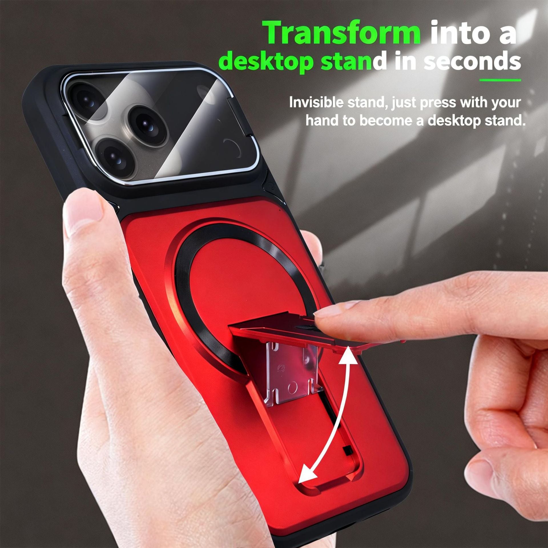 Magnetic Phone Case with Stand