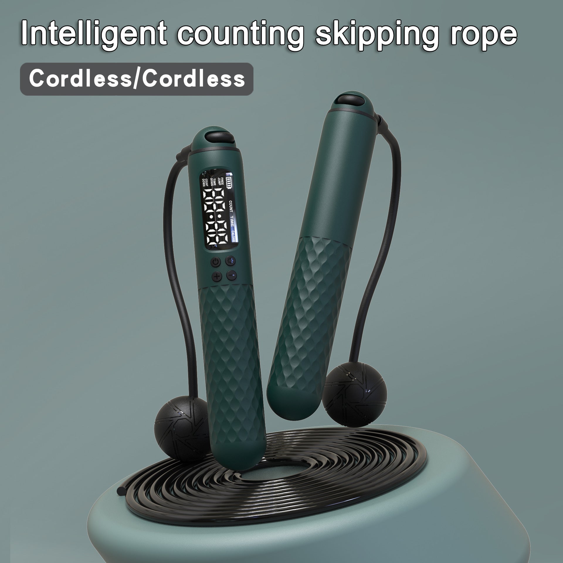 Smart Jump Rope With Display and Counter