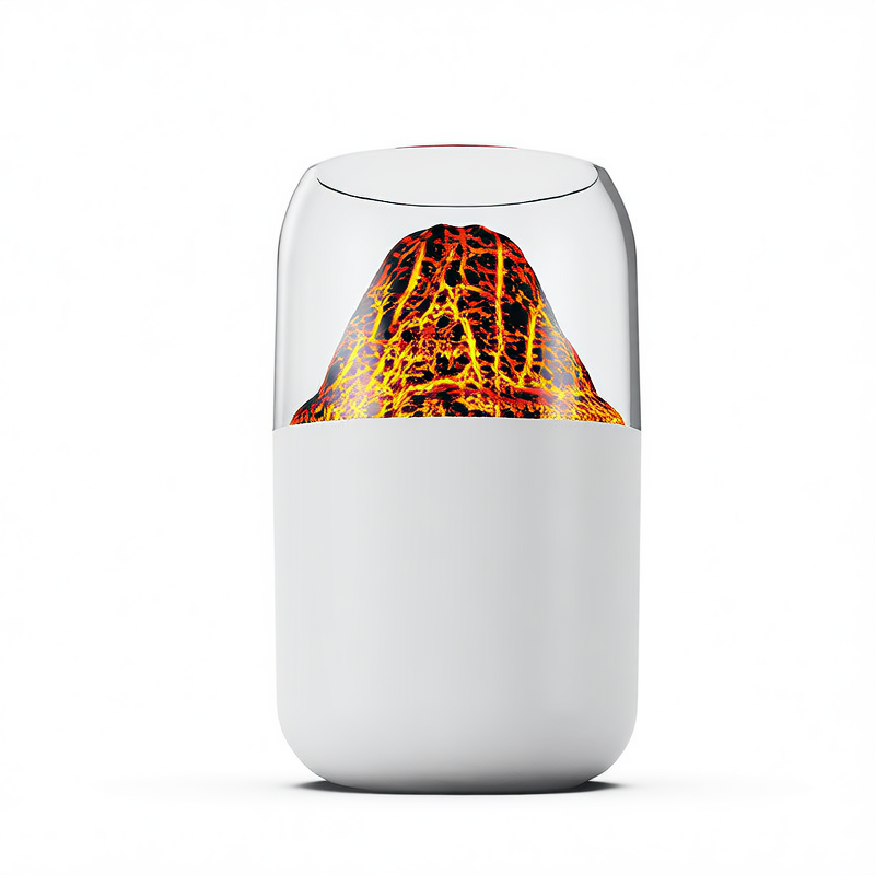 Mini Volcano Humidifier with LED